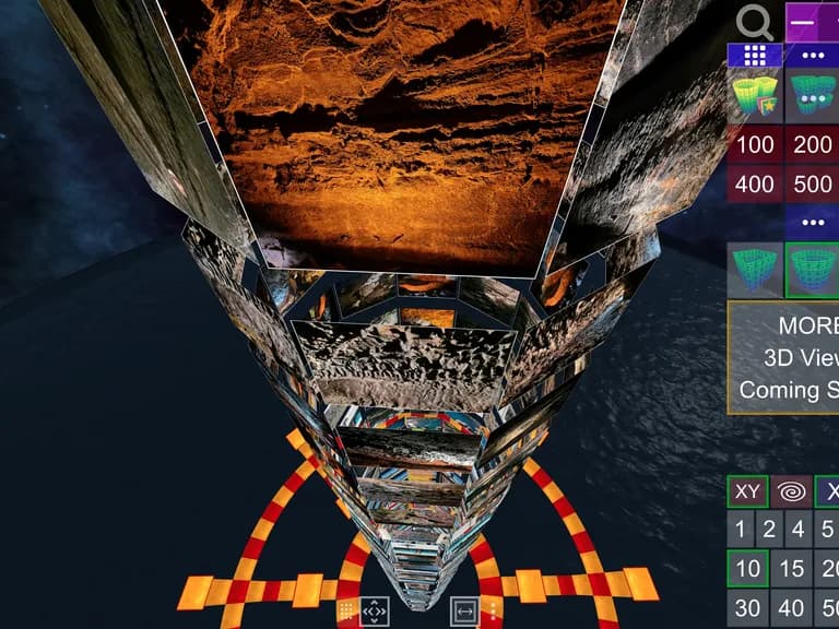 Screenshot of Album3D Cylinder View