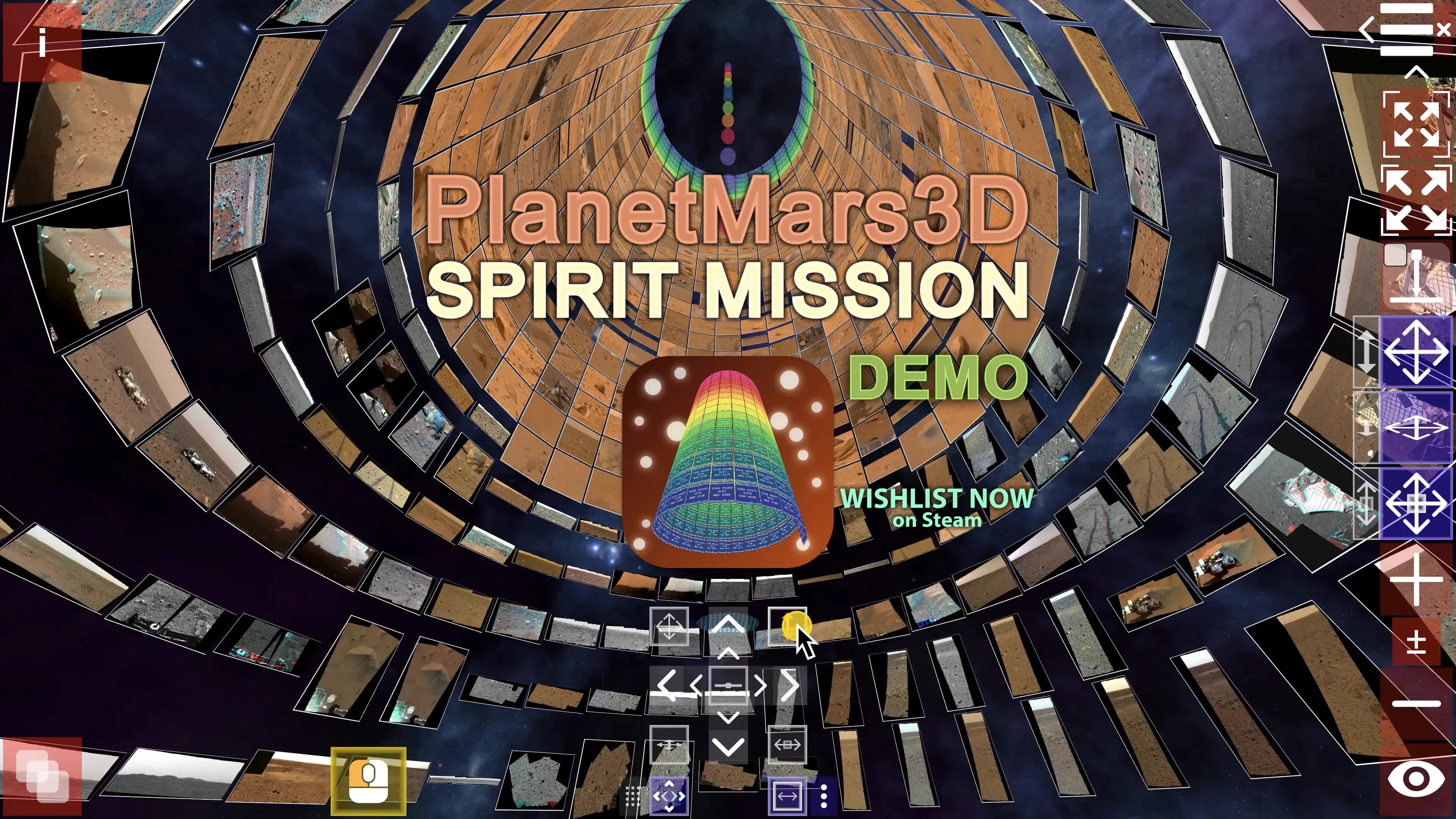 PlanetMars3D: Spirit Mission Demo